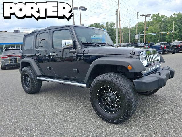 used 2015 Jeep Wrangler Unlimited car, priced at $18,990