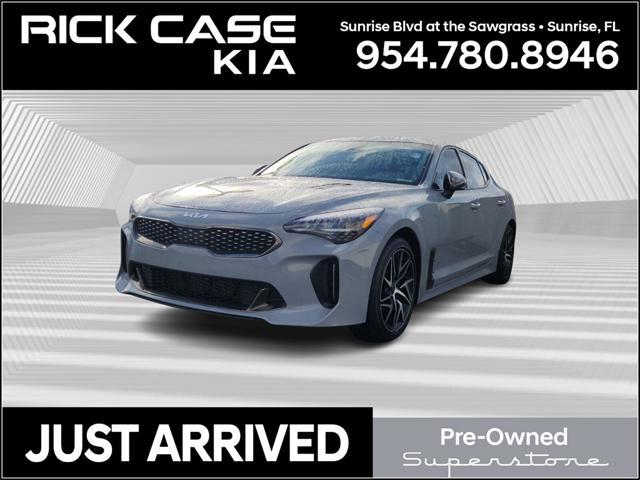 used 2022 Kia Stinger car, priced at $27,500