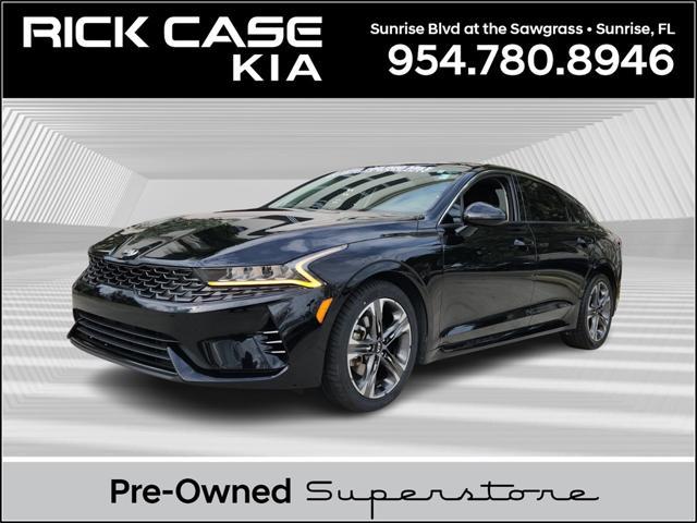 used 2021 Kia K5 car, priced at $20,750