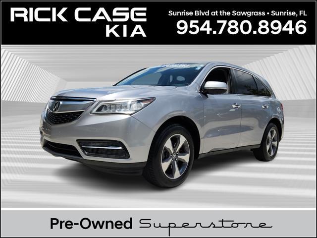 used 2016 Acura MDX car, priced at $17,250
