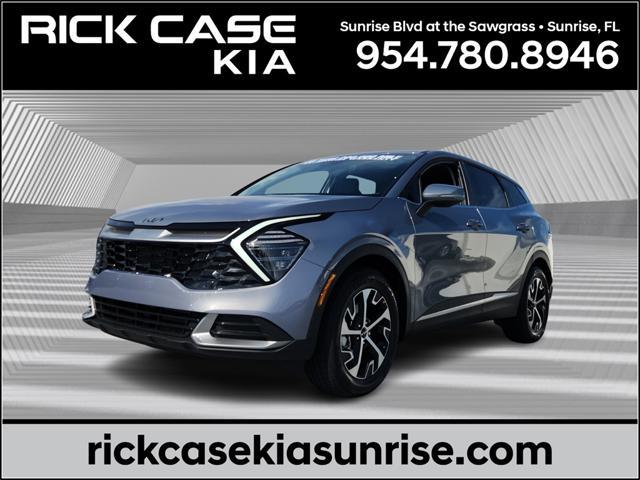 new 2025 Kia Sportage car, priced at $30,361