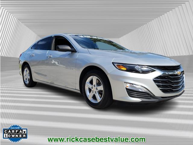 used 2021 Chevrolet Malibu car, priced at $16,990