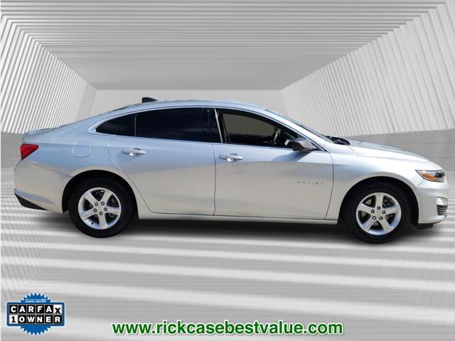 used 2021 Chevrolet Malibu car, priced at $16,990