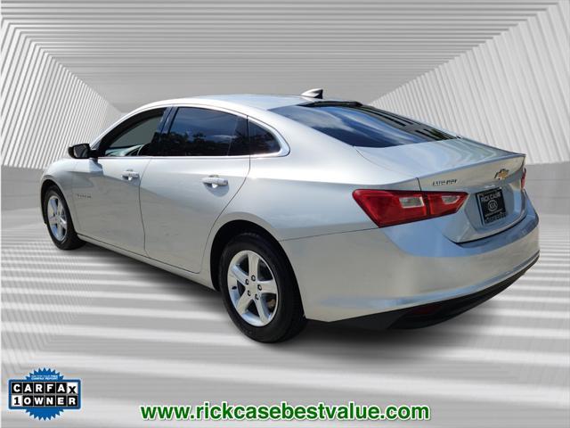 used 2021 Chevrolet Malibu car, priced at $16,990