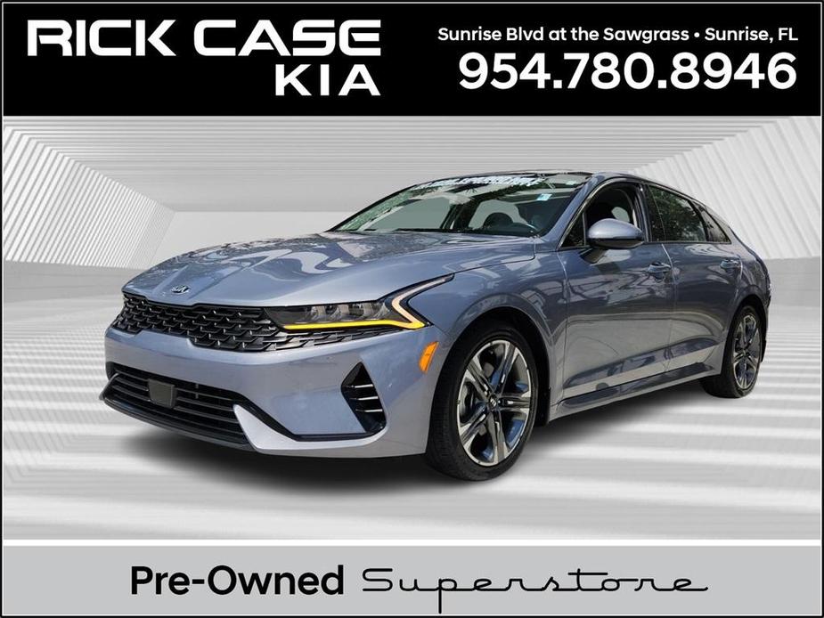 used 2021 Kia K5 car, priced at $23,990
