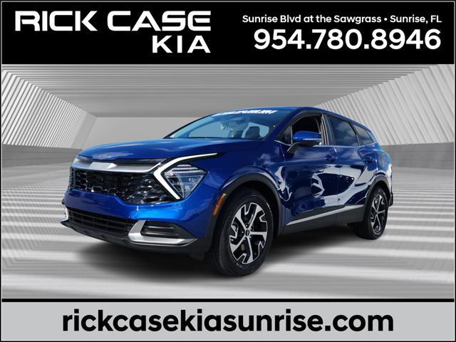 new 2025 Kia Sportage car, priced at $30,578