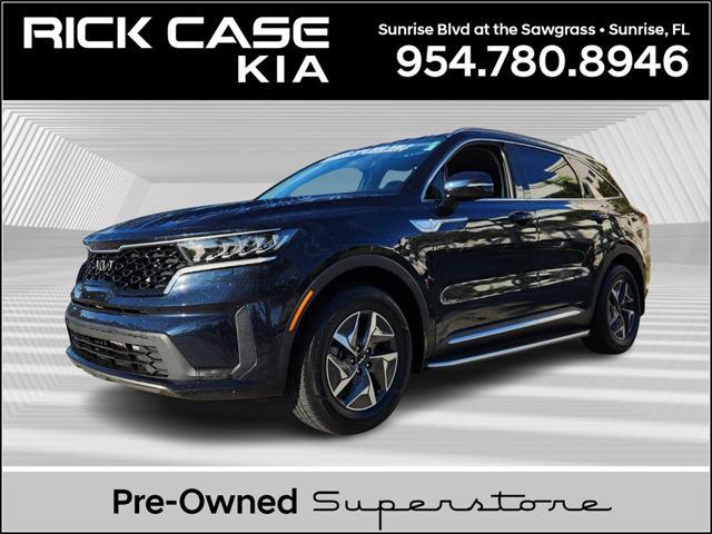 used 2022 Kia Sorento Hybrid car, priced at $24,750