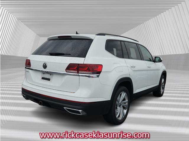 used 2021 Volkswagen Atlas car, priced at $23,990