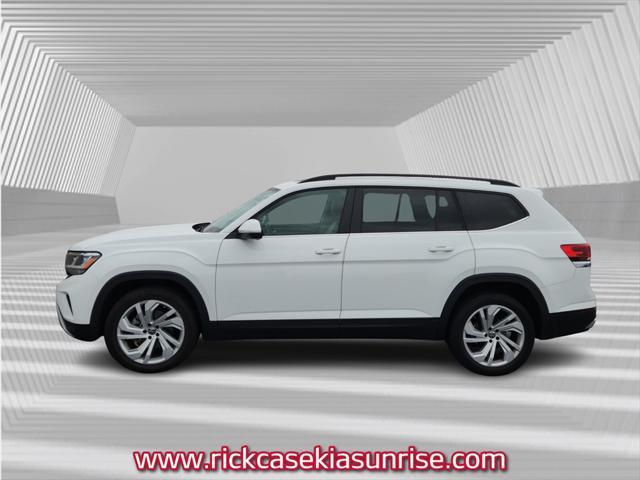 used 2021 Volkswagen Atlas car, priced at $23,990