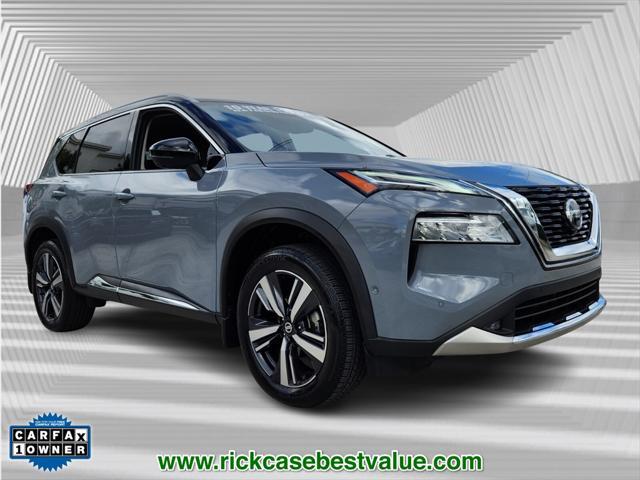 used 2021 Nissan Rogue car, priced at $24,490