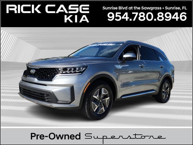 used 2021 Kia Sorento Hybrid car, priced at $25,990