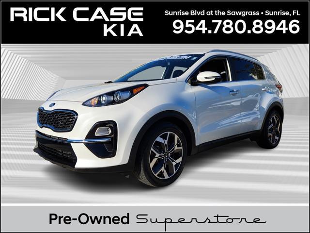 used 2021 Kia Sportage car, priced at $20,490