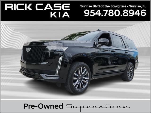 used 2022 Cadillac Escalade car, priced at $79,800