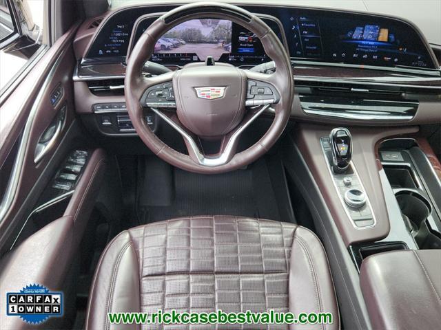 used 2022 Cadillac Escalade car, priced at $79,800