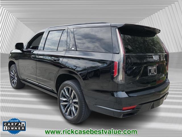 used 2022 Cadillac Escalade car, priced at $79,800