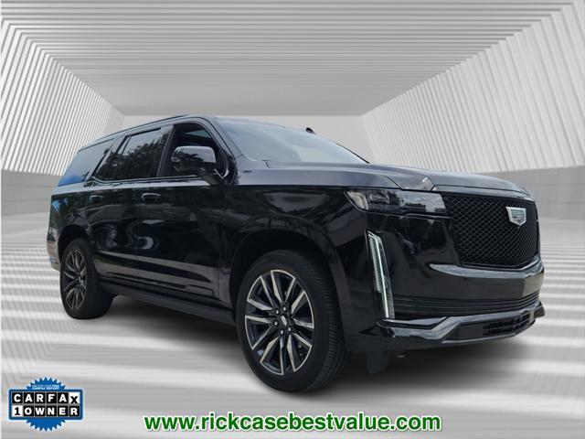 used 2022 Cadillac Escalade car, priced at $79,800