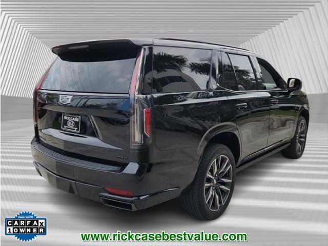 used 2022 Cadillac Escalade car, priced at $79,800