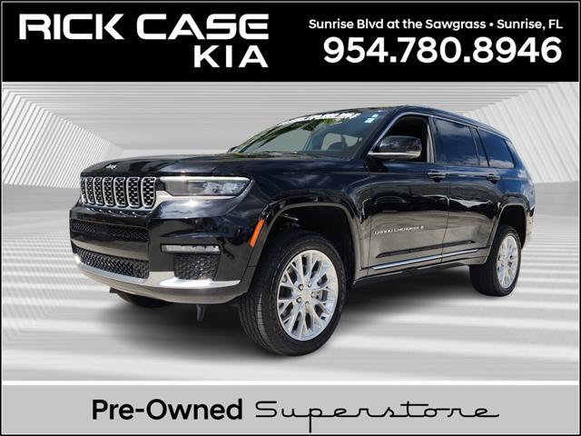 used 2021 Jeep Grand Cherokee L car, priced at $34,990