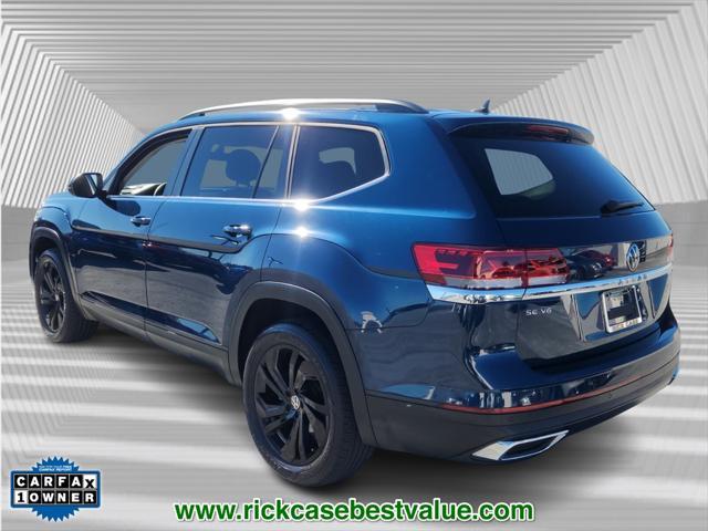 used 2022 Volkswagen Atlas car, priced at $23,490