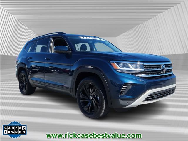 used 2022 Volkswagen Atlas car, priced at $23,490