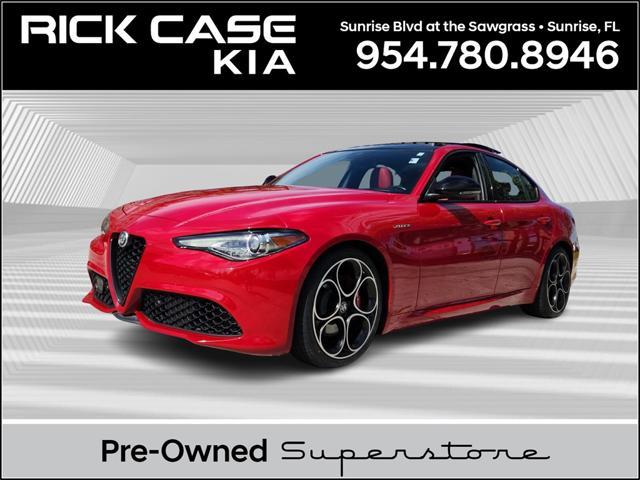 used 2022 Alfa Romeo Giulia car, priced at $31,490