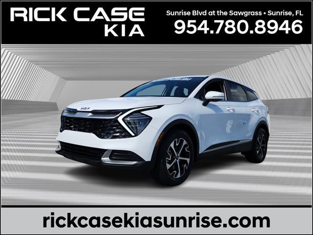 new 2025 Kia Sportage car, priced at $30,734