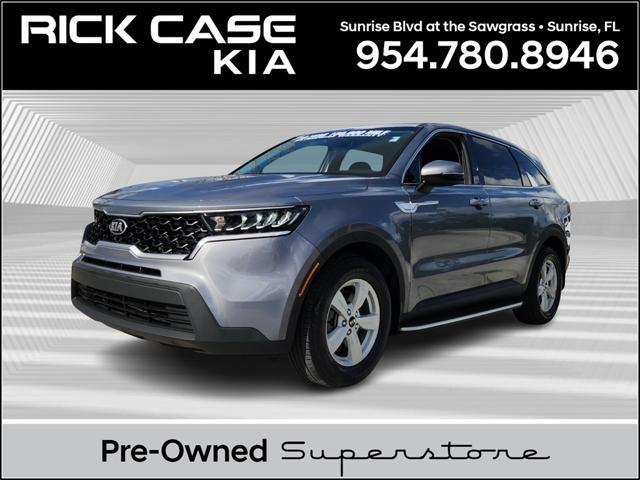 used 2021 Kia Sorento car, priced at $20,490