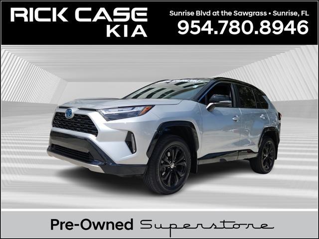 used 2024 Toyota RAV4 Hybrid car, priced at $37,750