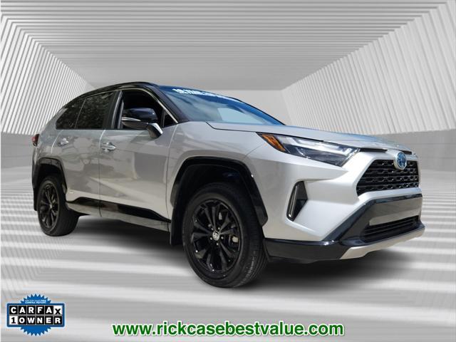 used 2024 Toyota RAV4 Hybrid car, priced at $37,750