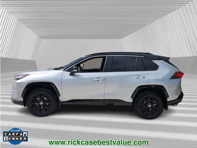 used 2024 Toyota RAV4 Hybrid car, priced at $37,750