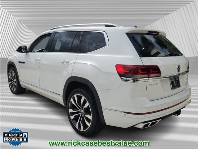 used 2022 Volkswagen Atlas car, priced at $31,750