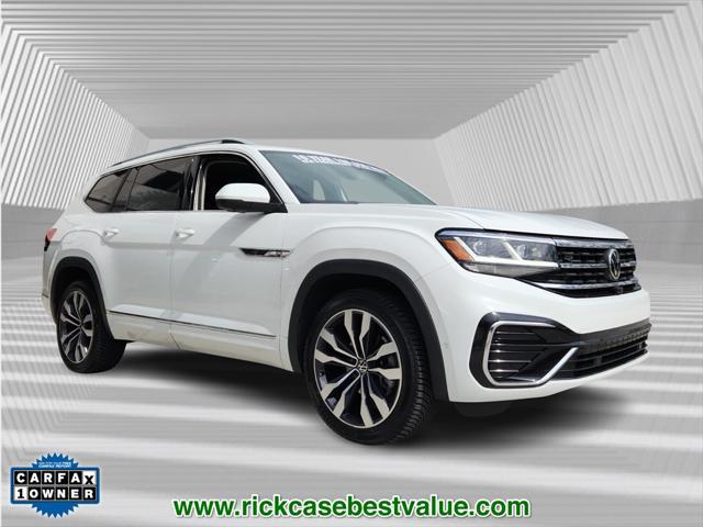 used 2022 Volkswagen Atlas car, priced at $31,750