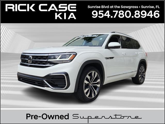 used 2022 Volkswagen Atlas car, priced at $31,750