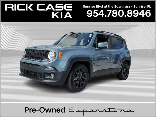 used 2018 Jeep Renegade car, priced at $14,990