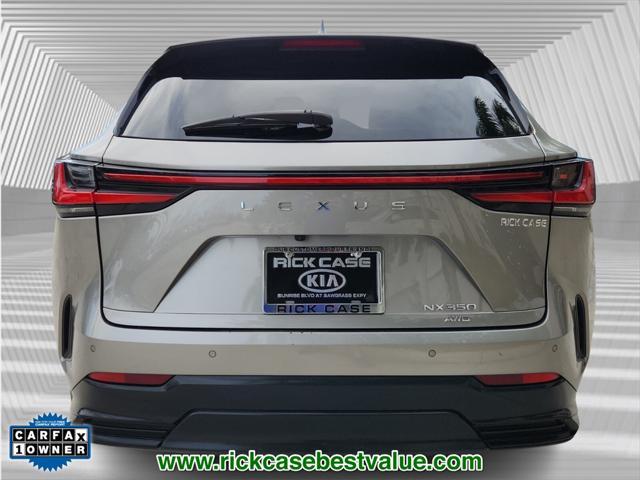 used 2023 Lexus NX 350 car, priced at $39,250