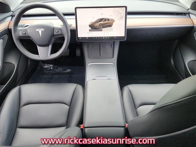 used 2023 Tesla Model 3 car, priced at $26,500