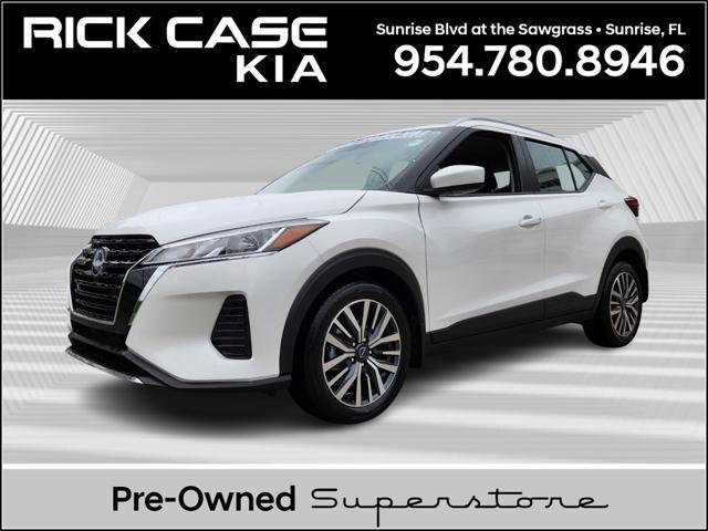 used 2022 Nissan Kicks car, priced at $15,990