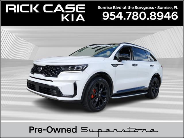 used 2021 Kia Sorento car, priced at $28,500