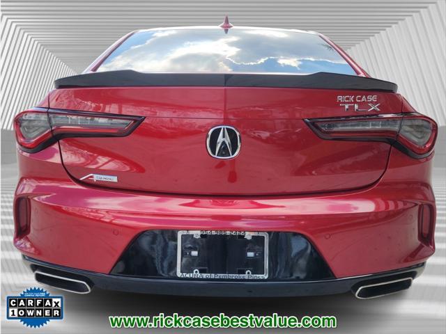 used 2022 Acura TLX car, priced at $32,990