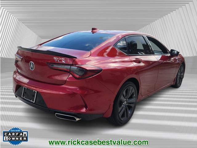 used 2022 Acura TLX car, priced at $32,990