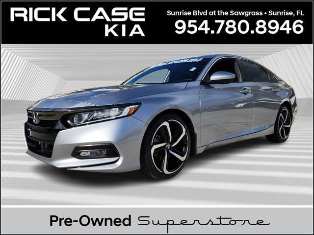 used 2020 Honda Accord car, priced at $18,490