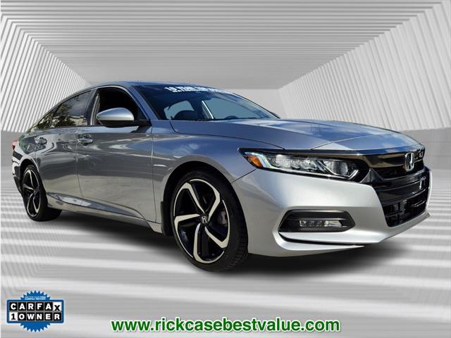 used 2020 Honda Accord car, priced at $18,490