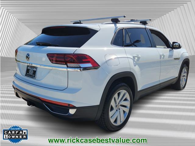 used 2021 Volkswagen Atlas Cross Sport car, priced at $22,750