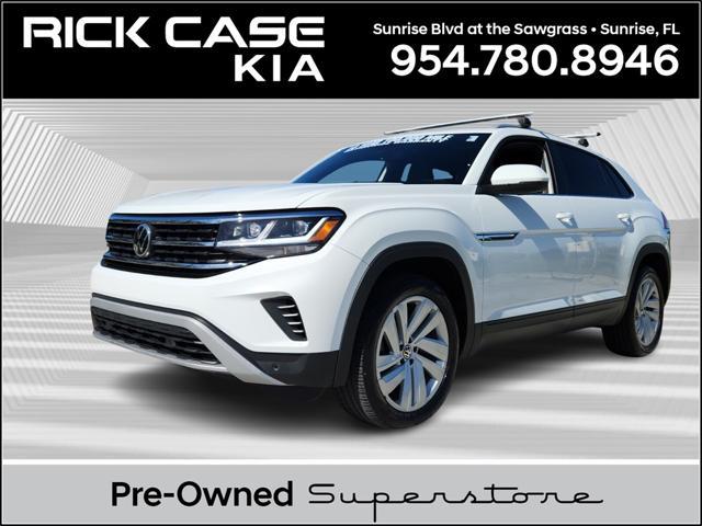 used 2021 Volkswagen Atlas Cross Sport car, priced at $22,750