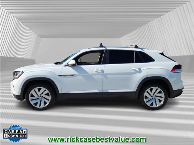 used 2021 Volkswagen Atlas Cross Sport car, priced at $22,750