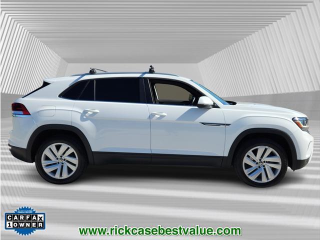 used 2021 Volkswagen Atlas Cross Sport car, priced at $22,750