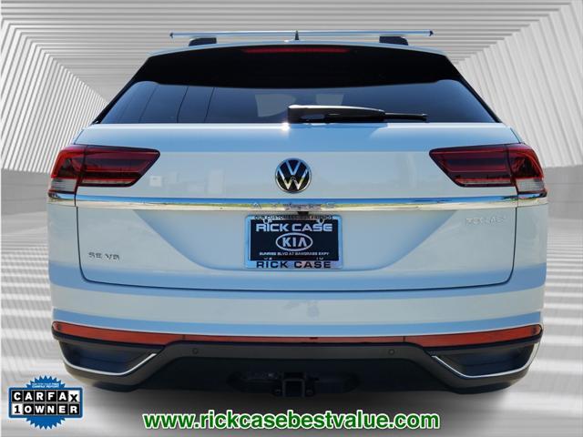 used 2021 Volkswagen Atlas Cross Sport car, priced at $22,750