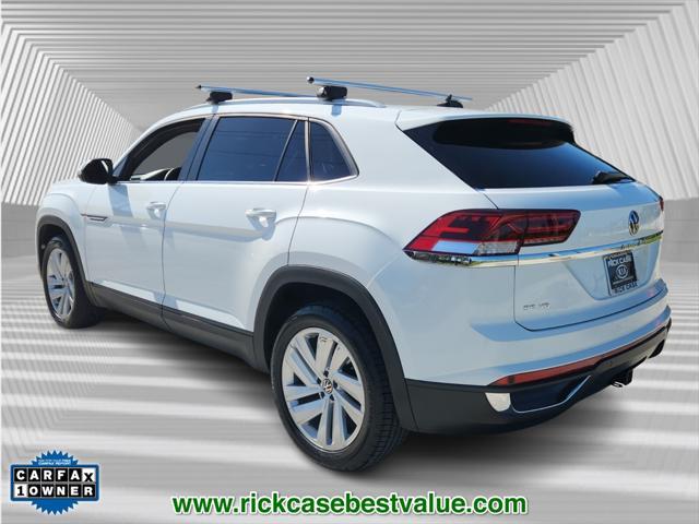 used 2021 Volkswagen Atlas Cross Sport car, priced at $22,750