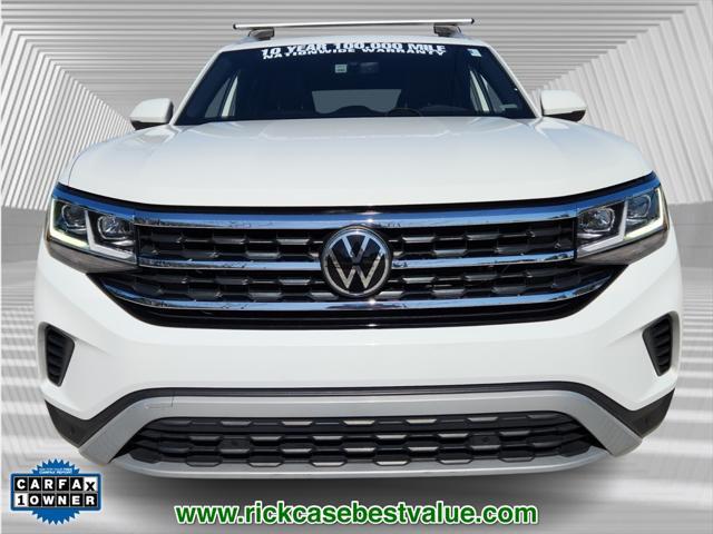 used 2021 Volkswagen Atlas Cross Sport car, priced at $22,750