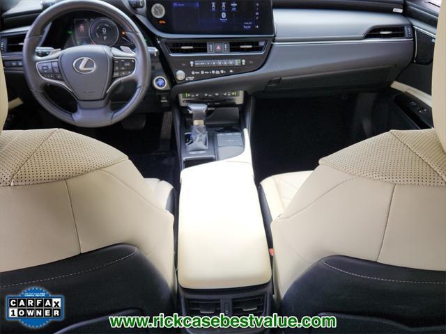 used 2022 Lexus ES 300h car, priced at $43,750